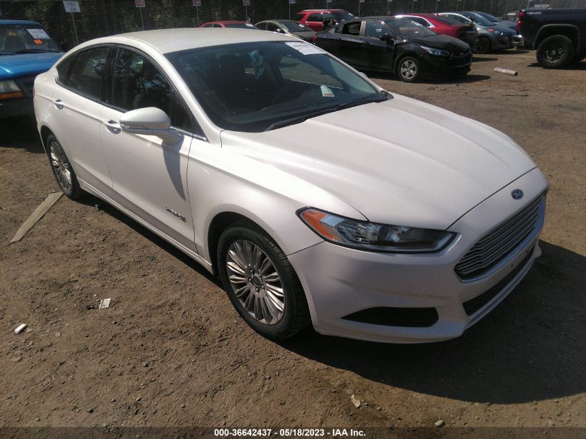 2014 FORD FUSION SE HYBRID - 3FA6P0LU0ER334398