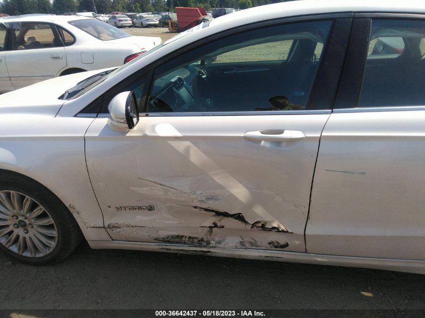 2014 FORD FUSION SE HYBRID - 3FA6P0LU0ER334398