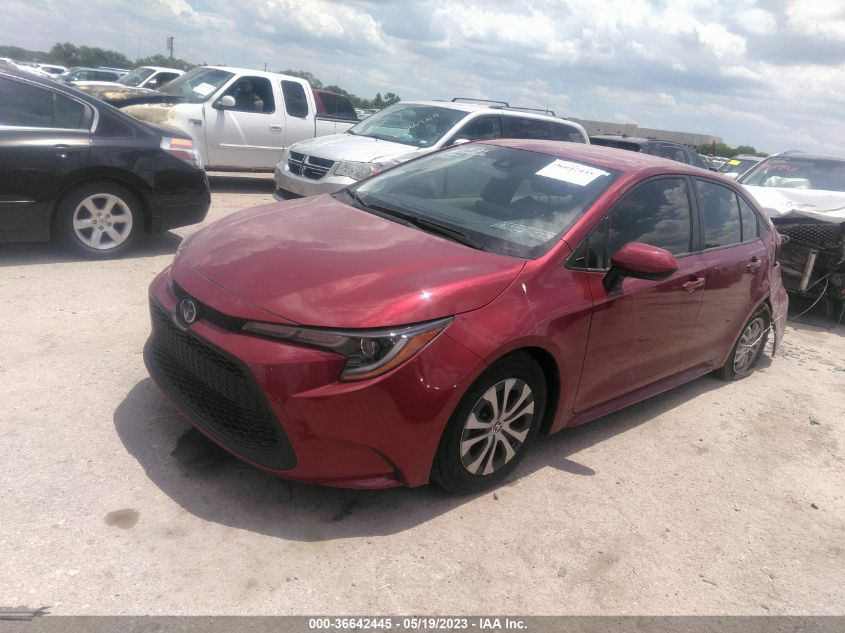 2022 TOYOTA COROLLA HYBRID LE - JTDEAMDE2NJ058080