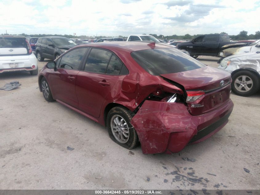 2022 TOYOTA COROLLA HYBRID LE - JTDEAMDE2NJ058080