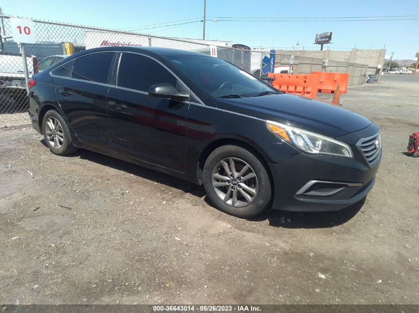 2017 HYUNDAI SONATA 2.4L - 5NPE24AF7HH453072