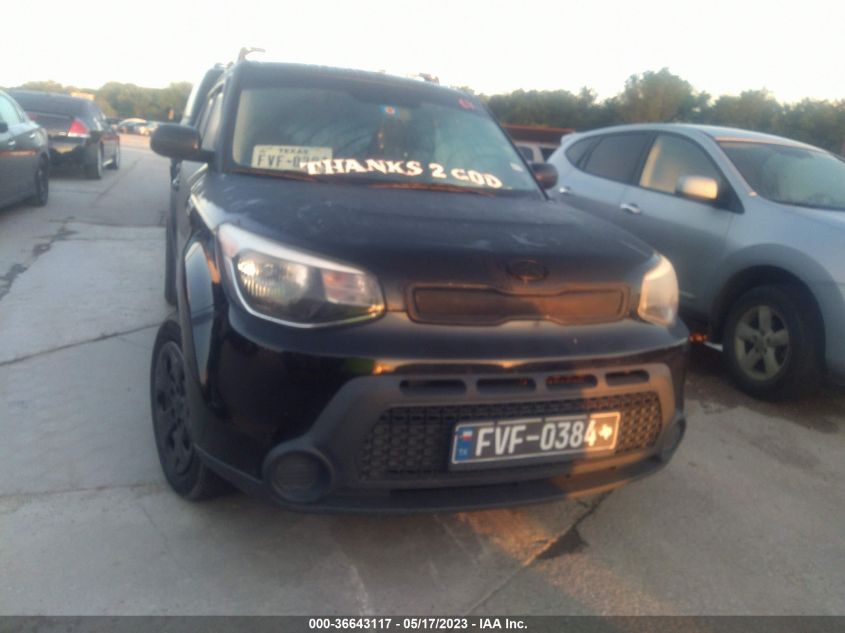 2015 KIA SOUL BASE - KNDJN2A28F7193614