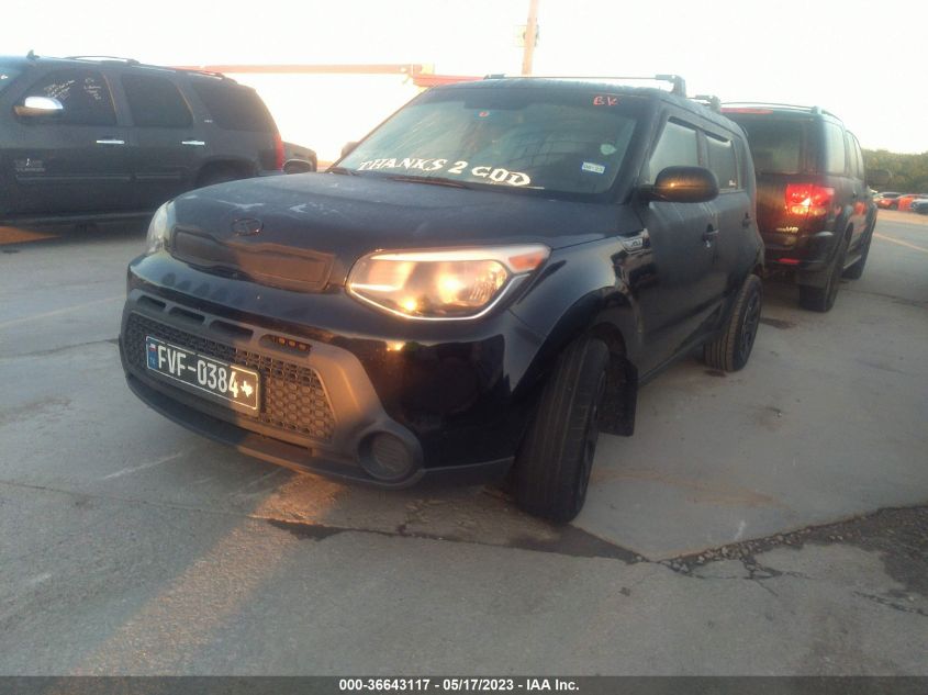 2015 KIA SOUL BASE - KNDJN2A28F7193614