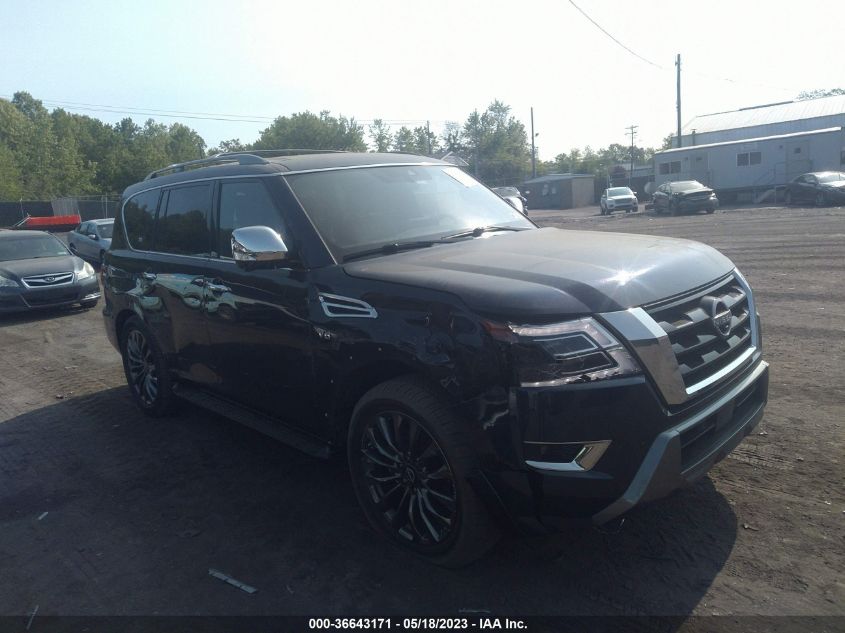 2022 NISSAN ARMADA PLATINUM - JN8AY2CD0N9676138