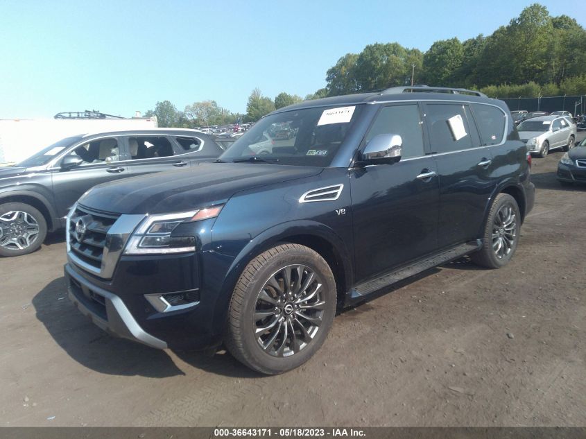2022 NISSAN ARMADA PLATINUM - JN8AY2CD0N9676138