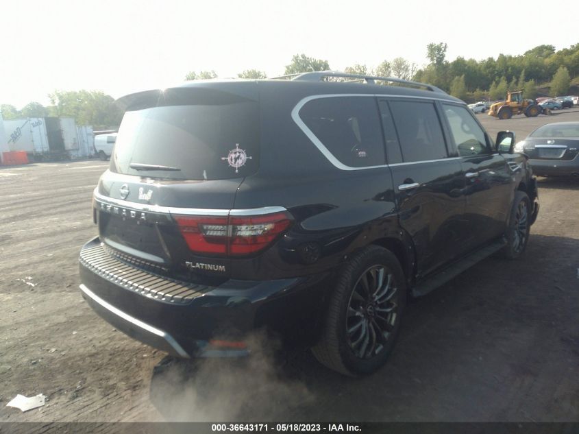 2022 NISSAN ARMADA PLATINUM - JN8AY2CD0N9676138