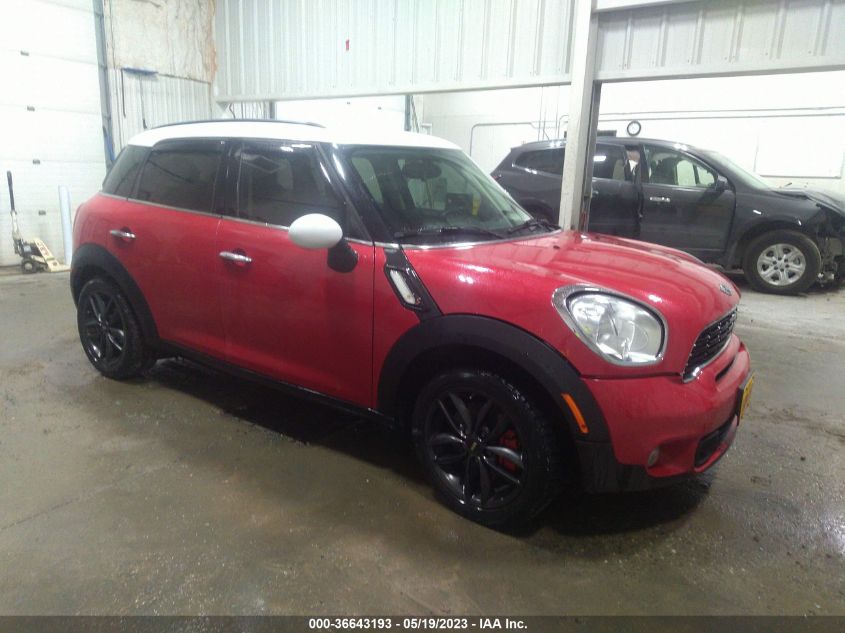 2013 MINI COOPER COUNTRYMAN S ALL4 - WMWZC5C58DWP34341