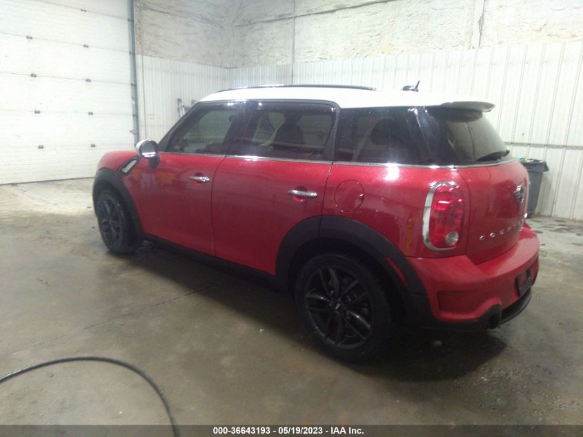 2013 MINI COOPER COUNTRYMAN S ALL4 - WMWZC5C58DWP34341