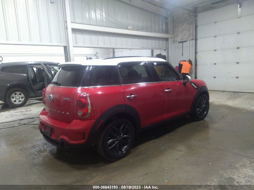 2013 MINI COOPER COUNTRYMAN S ALL4 - WMWZC5C58DWP34341
