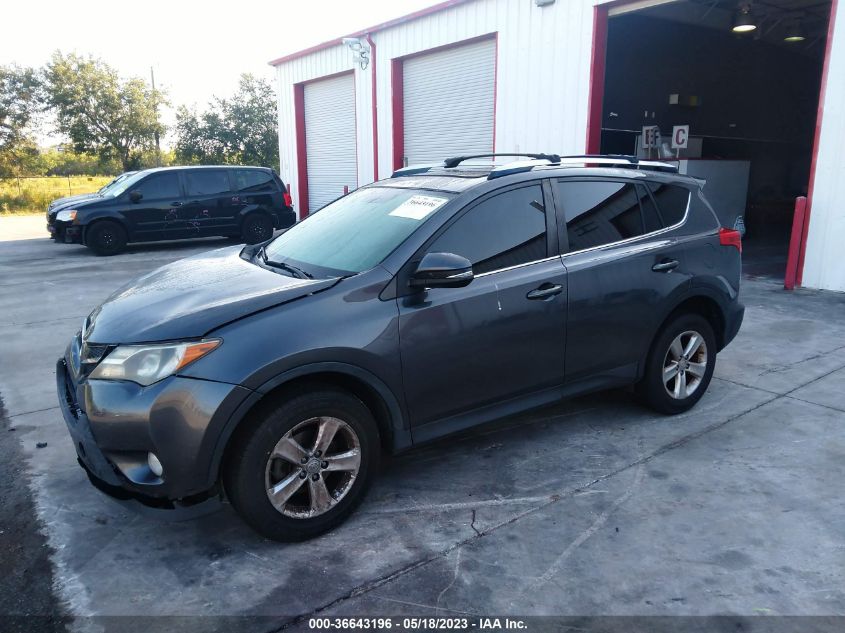2013 TOYOTA RAV4 XLE - JTMRFREV2DD012471