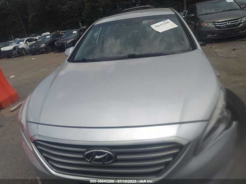 2016 HYUNDAI SONATA 2.4L SE - 5NPE24AF9GH376445