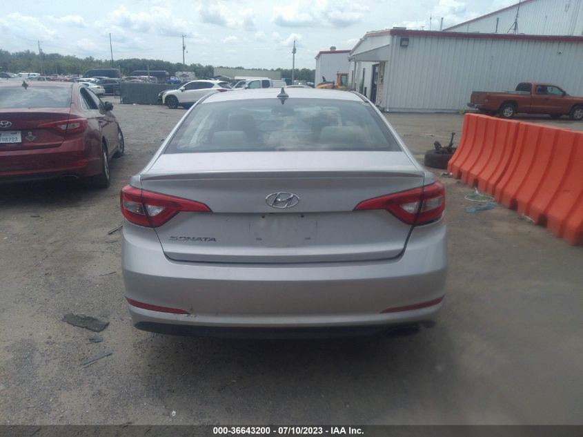 2016 HYUNDAI SONATA 2.4L SE - 5NPE24AF9GH376445