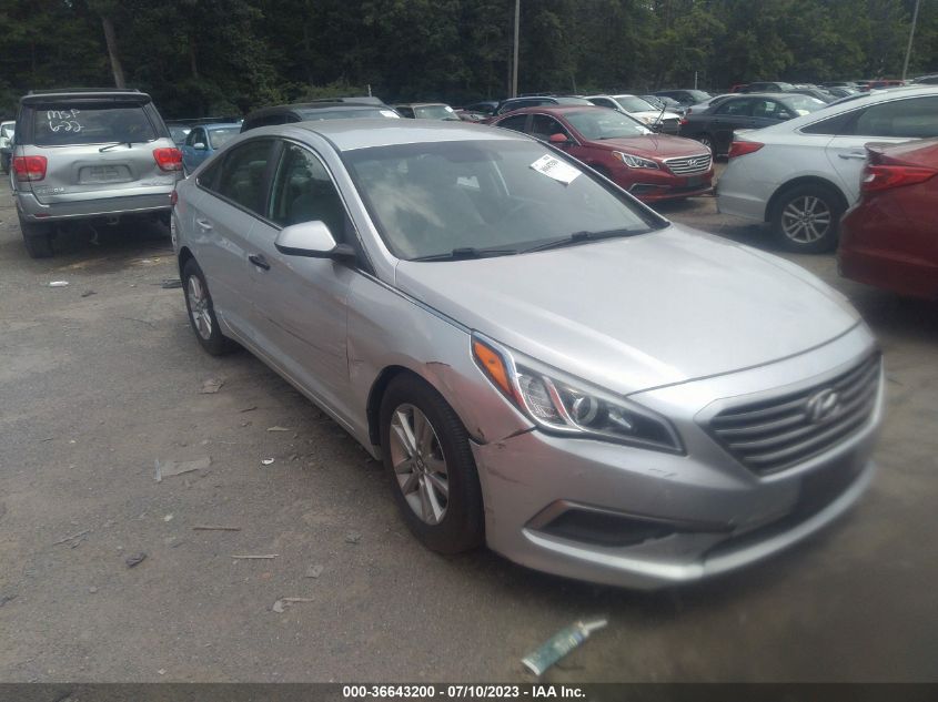 2016 HYUNDAI SONATA 2.4L SE - 5NPE24AF9GH376445