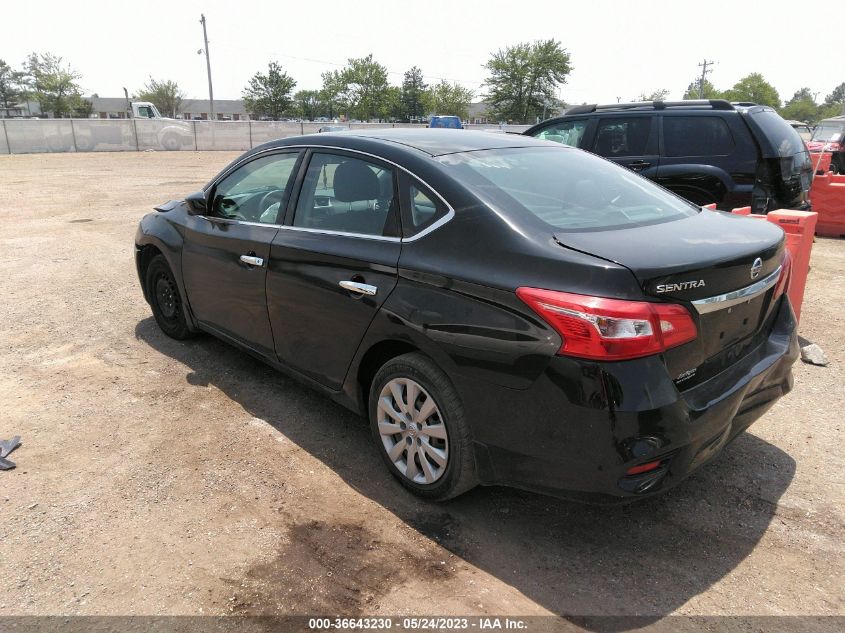 2017 NISSAN SENTRA S - 3N1AB7AP0HY324492