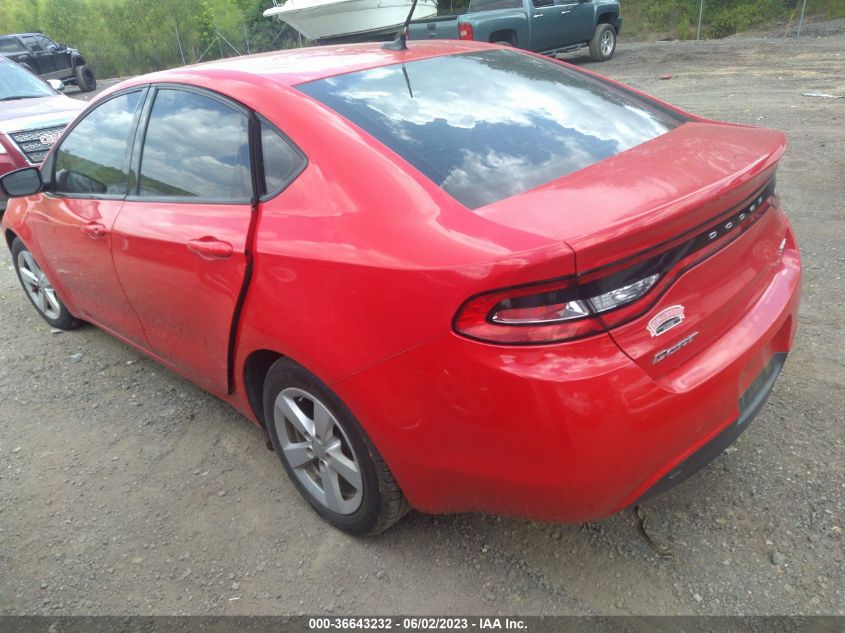 2016 DODGE DART SXT - 1C3CDFBB9GD609839