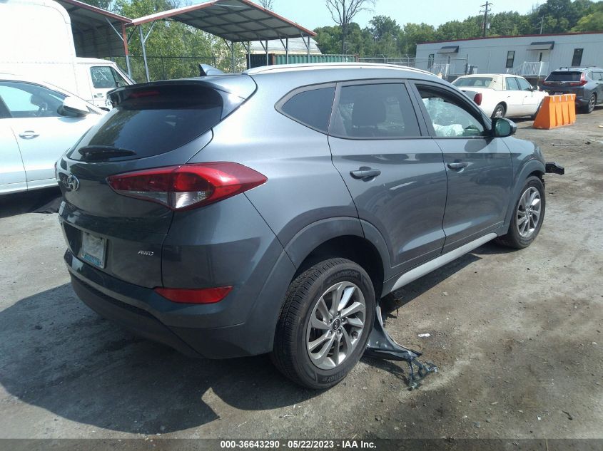 2018 HYUNDAI TUCSON SEL - KM8J3CA48JU729710