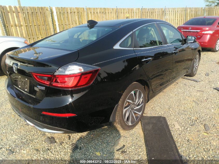 2019 HONDA INSIGHT TOURING 19XZE4F93KE016662