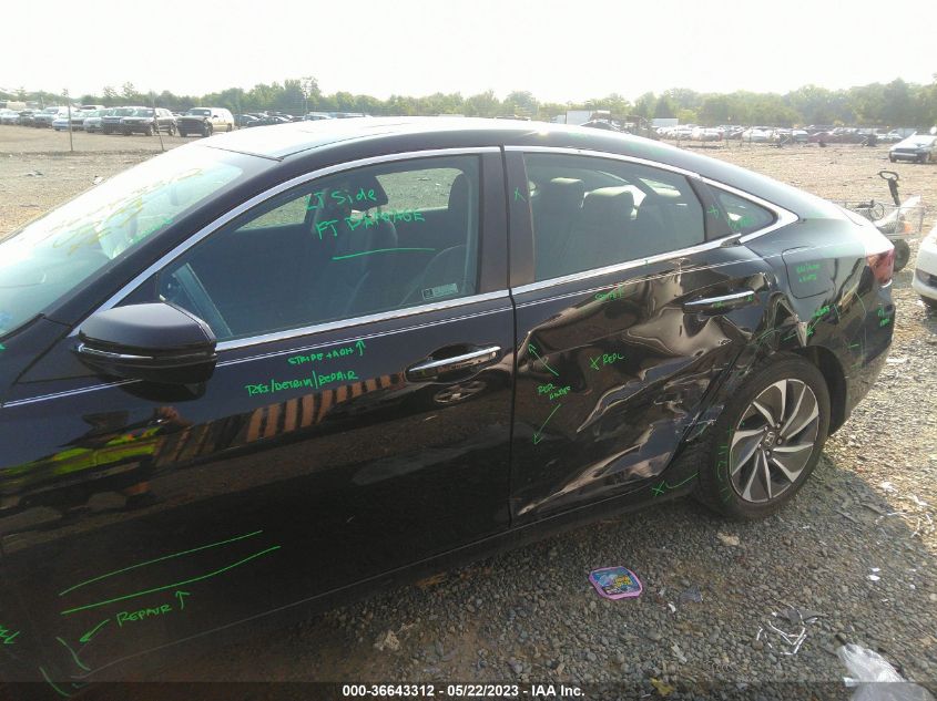 2019 HONDA INSIGHT TOURING 19XZE4F93KE016662