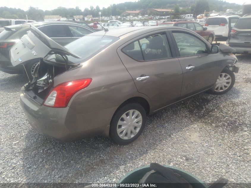 2014 NISSAN VERSA SV - 3N1CN7AP1EL825660