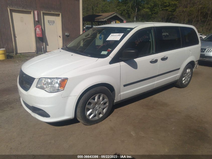 2015 RAM CARGO VAN TRADESMAN 2C4JRGAG6FR575717