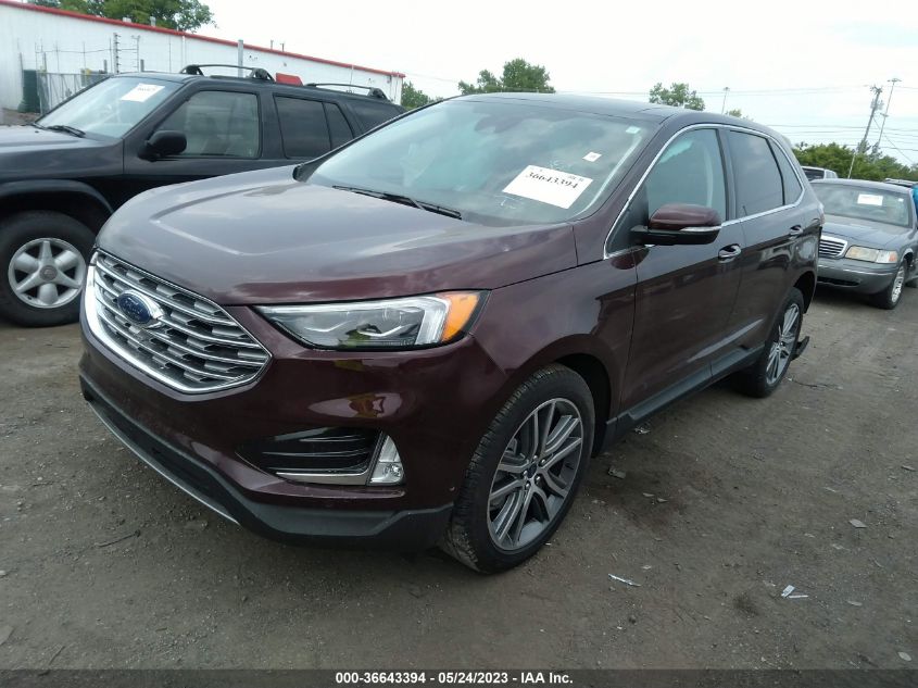 2FMPK4K91MBA39238 2021 FORD EDGE, photo no. 2