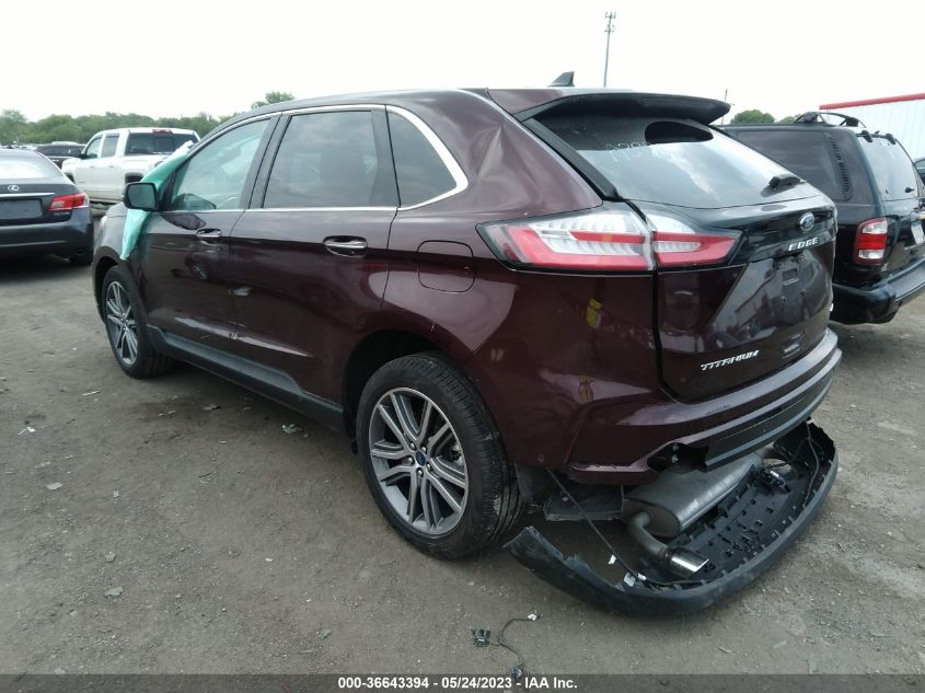 2FMPK4K91MBA39238 2021 FORD EDGE, photo no. 3