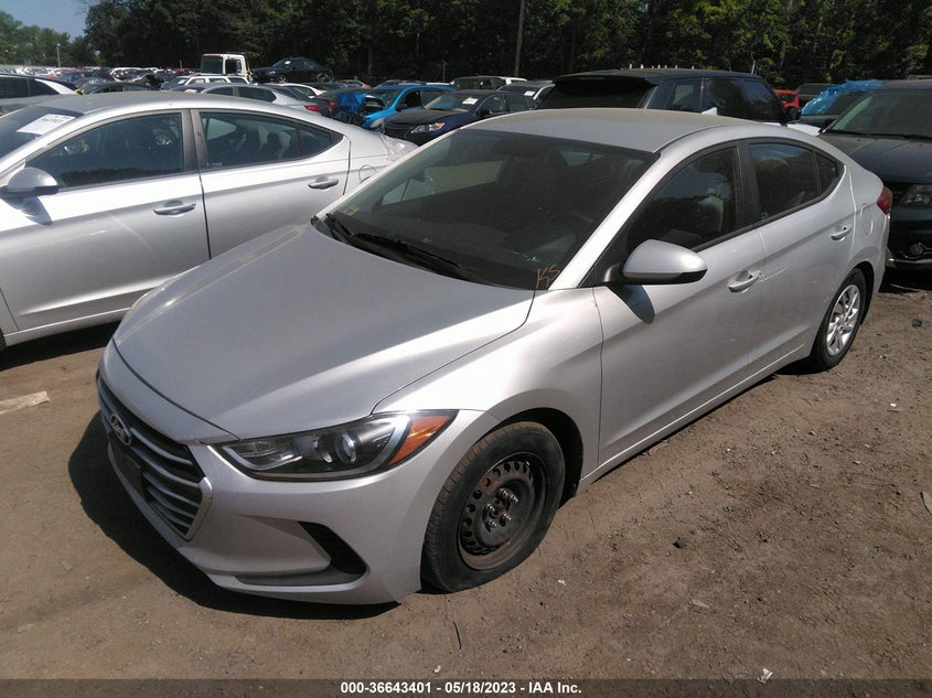 VIN 5NPD74LF8HH139635 2017 HYUNDAI ELANTRA SE