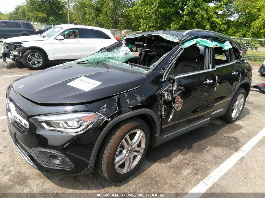 2021 MERCEDES-BENZ GLA GLA 250 - W1N4N4HB0MJ185434