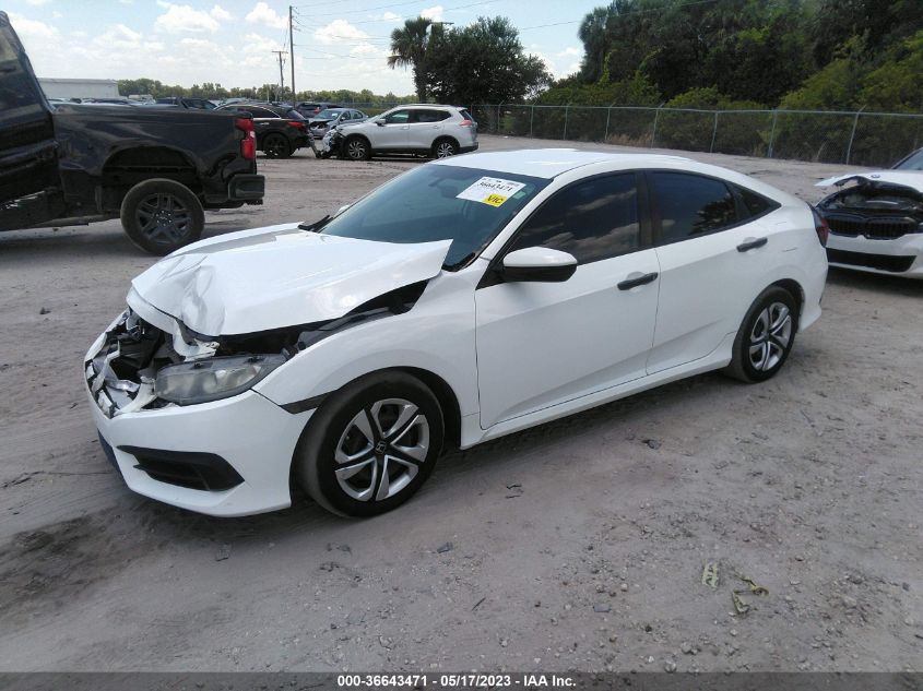 2016 HONDA CIVIC SEDAN LX - 19XFC2F51GE036927