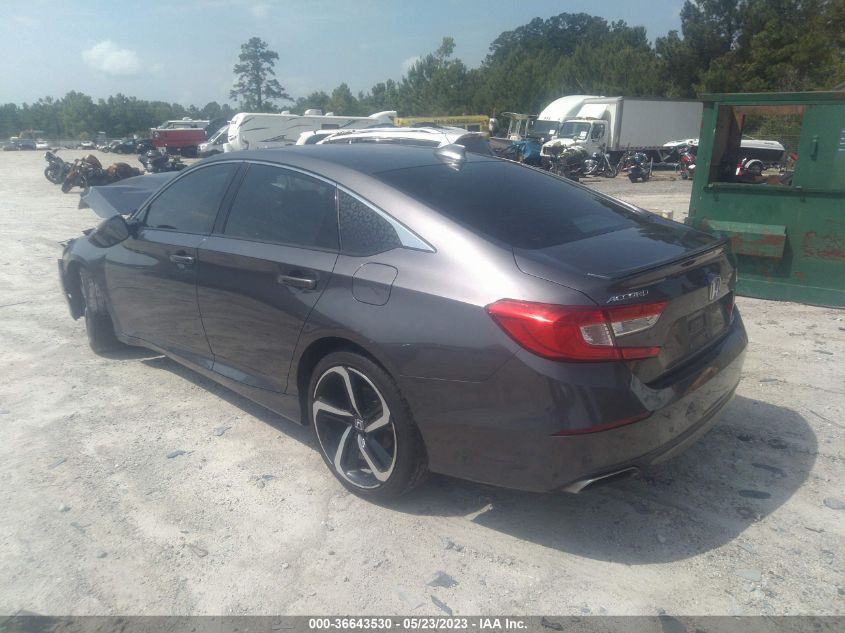 2019 HONDA ACCORD SEDAN SPORT 1.5T - 1HGCV1F37KA120608