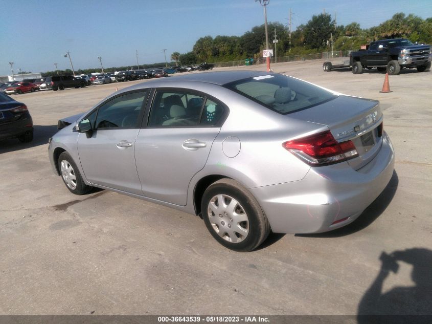 2015 HONDA CIVIC SEDAN LX - 19XFB2F50FE085120