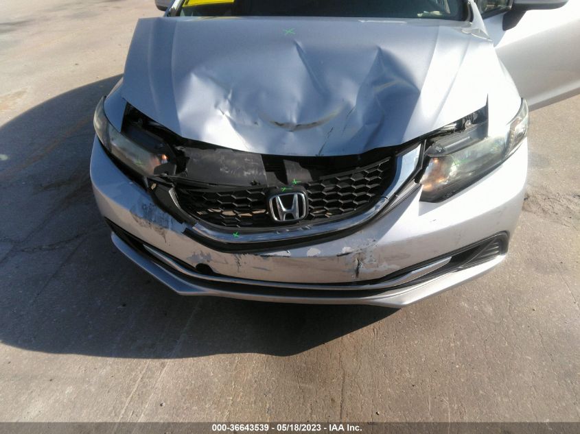 2015 HONDA CIVIC SEDAN LX - 19XFB2F50FE085120