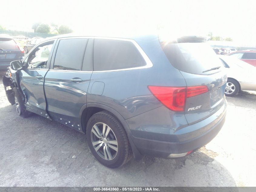 2017 HONDA PILOT EX-L - 5FNYF6H84HB021574