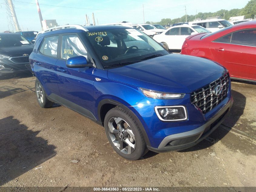 2022 HYUNDAI VENUE LIMITED - KMHRC8A32NU202954