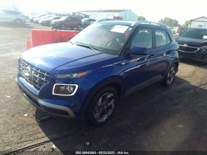 2022 HYUNDAI VENUE LIMITED - KMHRC8A32NU202954
