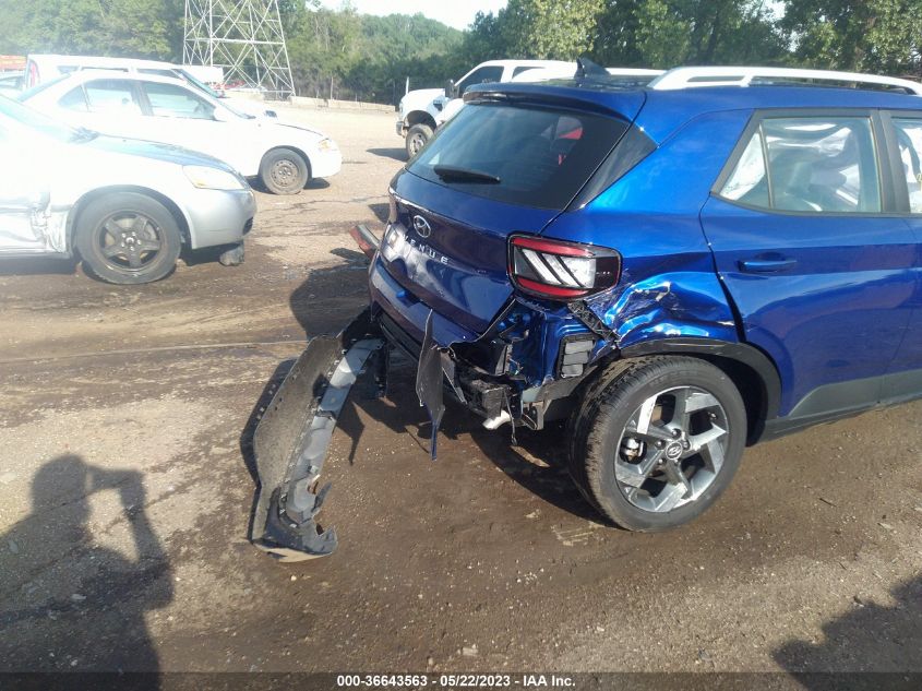 2022 HYUNDAI VENUE LIMITED - KMHRC8A32NU202954