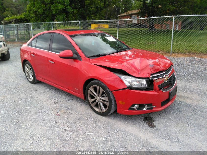 2014 CHEVROLET CRUZE LTZ - 1G1PG5SB1E7374176