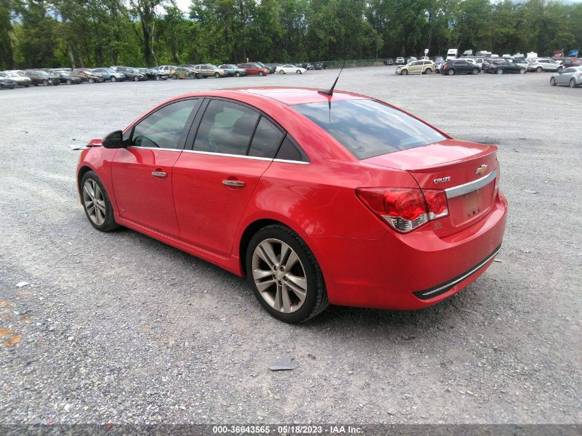 2014 CHEVROLET CRUZE LTZ - 1G1PG5SB1E7374176