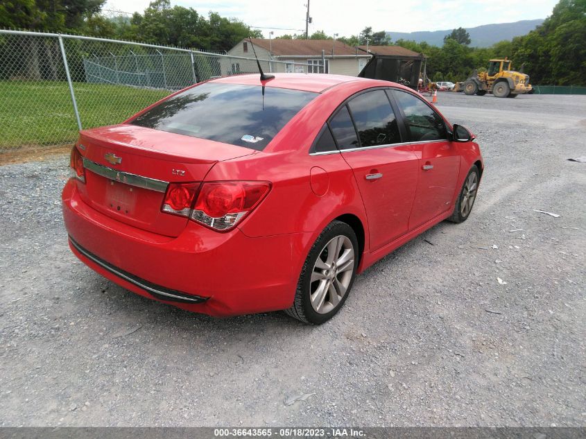 2014 CHEVROLET CRUZE LTZ - 1G1PG5SB1E7374176