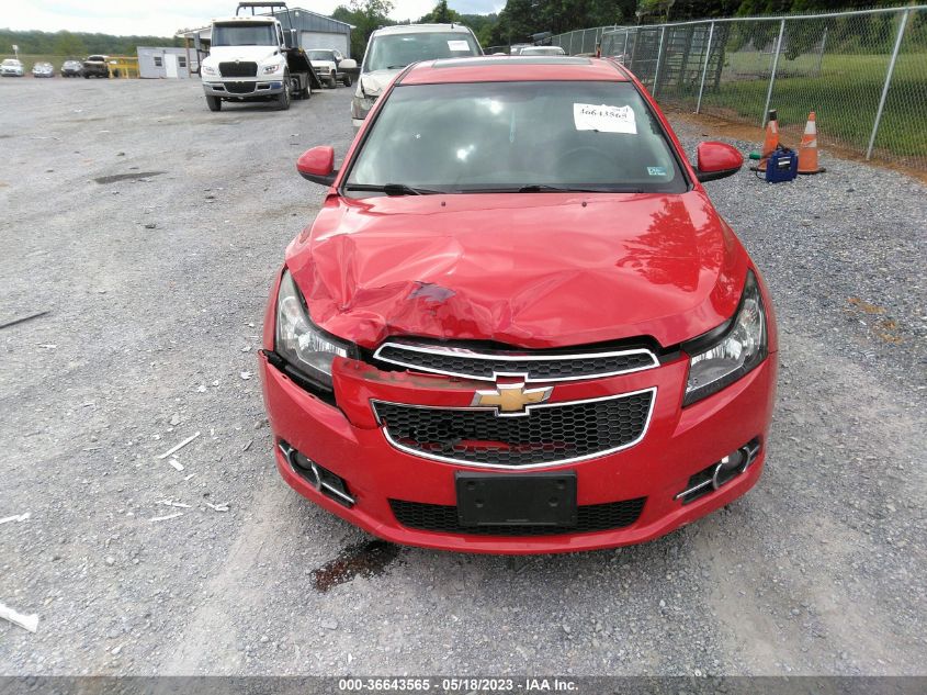 2014 CHEVROLET CRUZE LTZ - 1G1PG5SB1E7374176