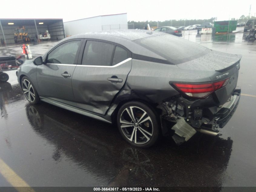 2022 NISSAN SENTRA SR - 3N1AB8DV6NY295558