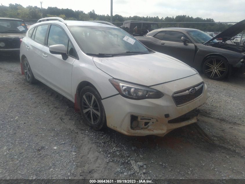 2019 SUBARU IMPREZA PREMIUM - 4S3GTAD69K3732087