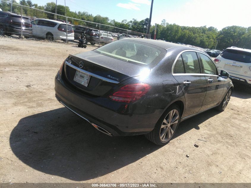 2017 MERCEDES-BENZ C-CLASS C 300 - 55SWF4KB5HU202326