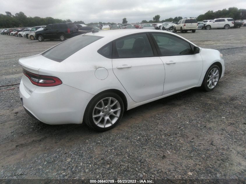 2013 DODGE DART SXT - 1C3CDFBA9DD154395