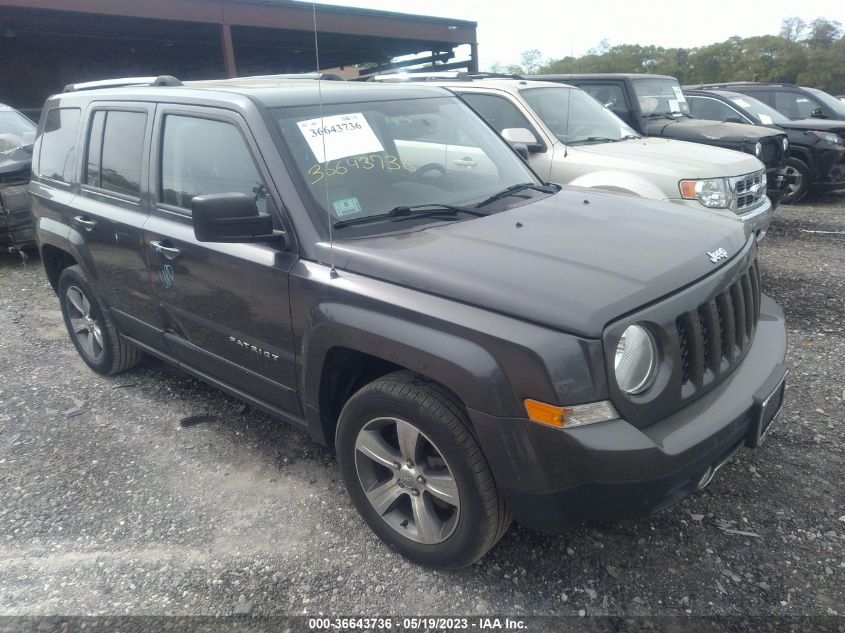 2017 JEEP PATRIOT HIGH ALTITUDE - 1C4NJRFB4HD194584