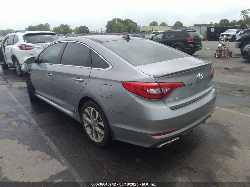 2015 HYUNDAI SONATA 2.0T LIMITED - 5NPE34AB6FH120174