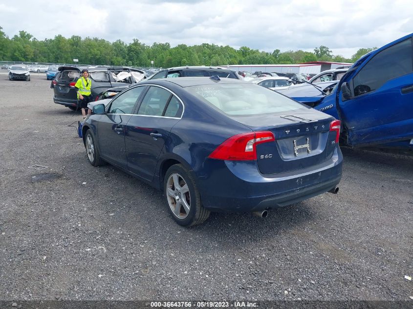 2013 VOLVO S60 T5 - YV1612FS8D2182384