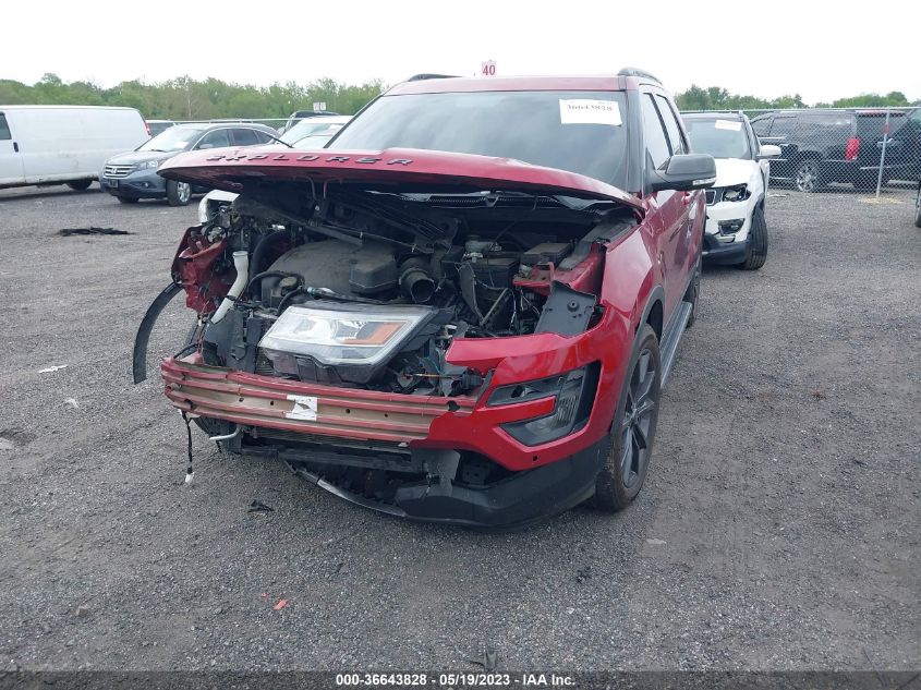 2017 FORD EXPLORER XLT - 1FM5K8D87HGE32419