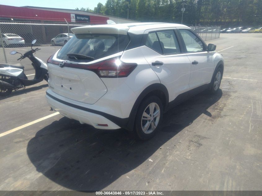 2022 NISSAN KICKS S - 3N1CP5BV2NL495250