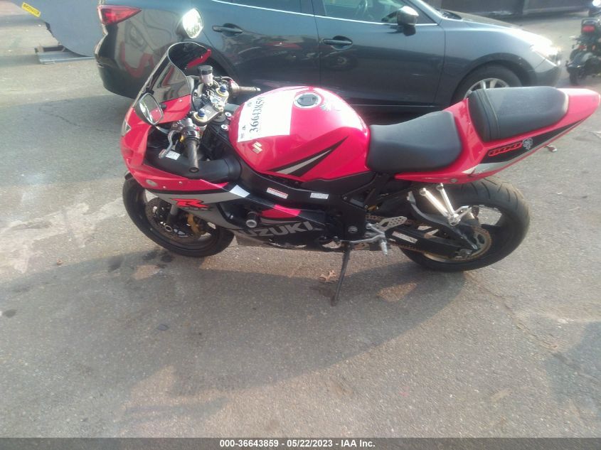 2005 SUZUKI GSX-R600 K - JS1GN7CA752108795